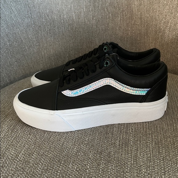 Vans Old Skool Holo Sidestripe Platform Sneakers - Picture 2 of 8